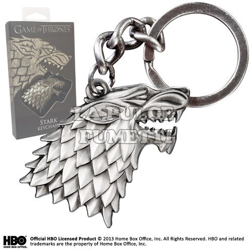 GAME OF THRONE - STARK  LUPO KEYCHAN 